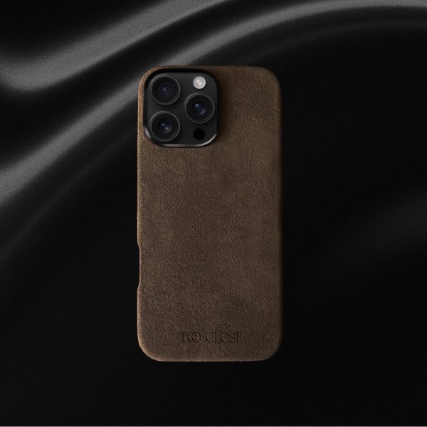 Burnt Umber Alcantara® Magsafe Case