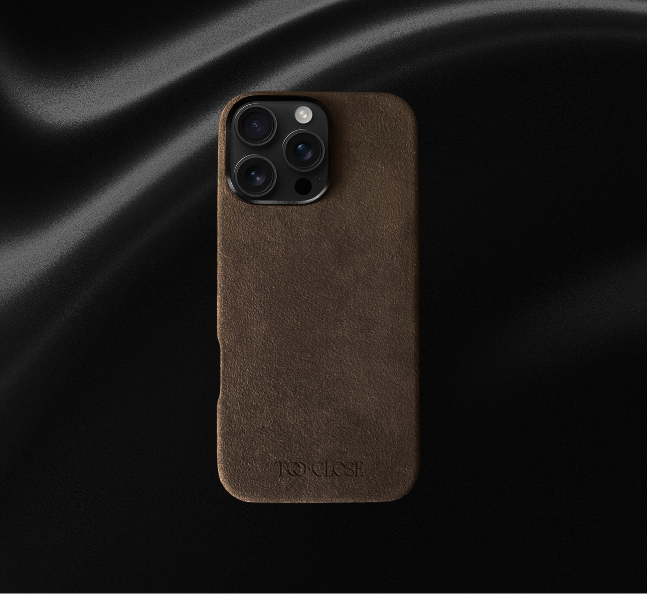 Burnt Umber Alcantara® Magsafe Case
