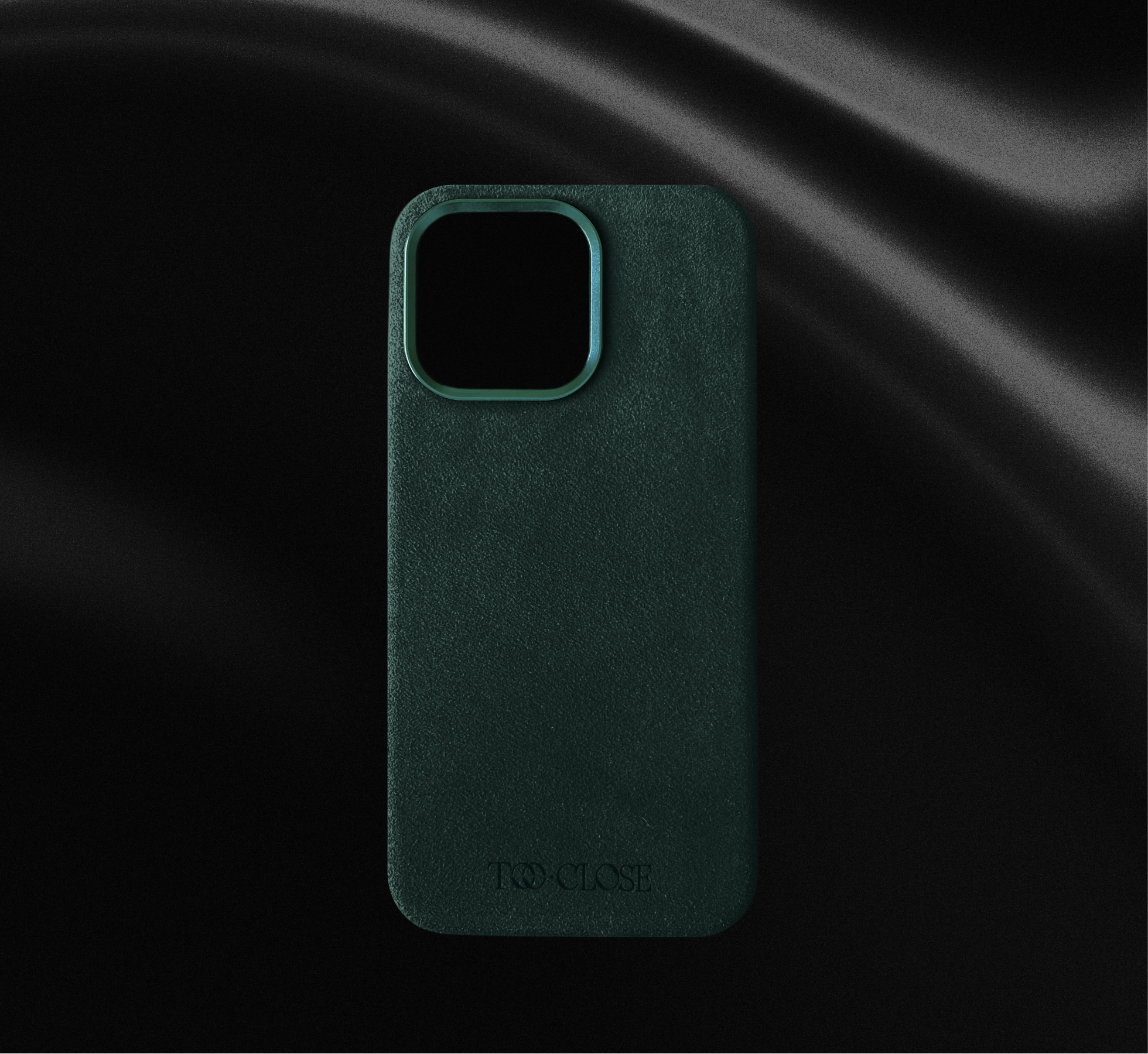 iPhone Alcantara® MagSafe Husă - Emerald Veil