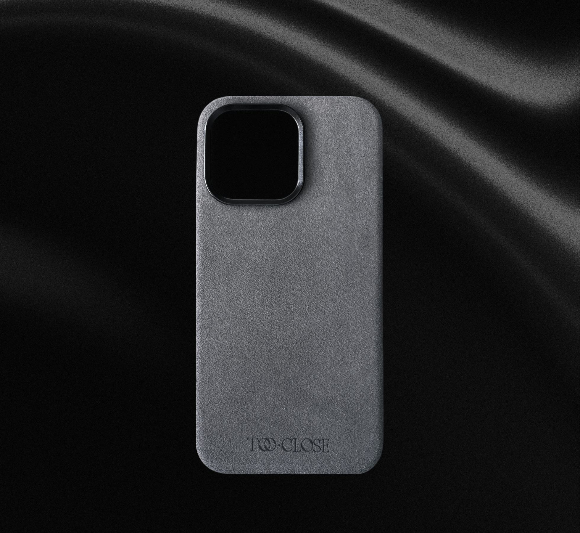 iPhone Alcantara® MagSafe Husă - Silver Haze