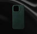 14 PRO – iPhone Alcantara® MagSafe Husă Emerald Veil
