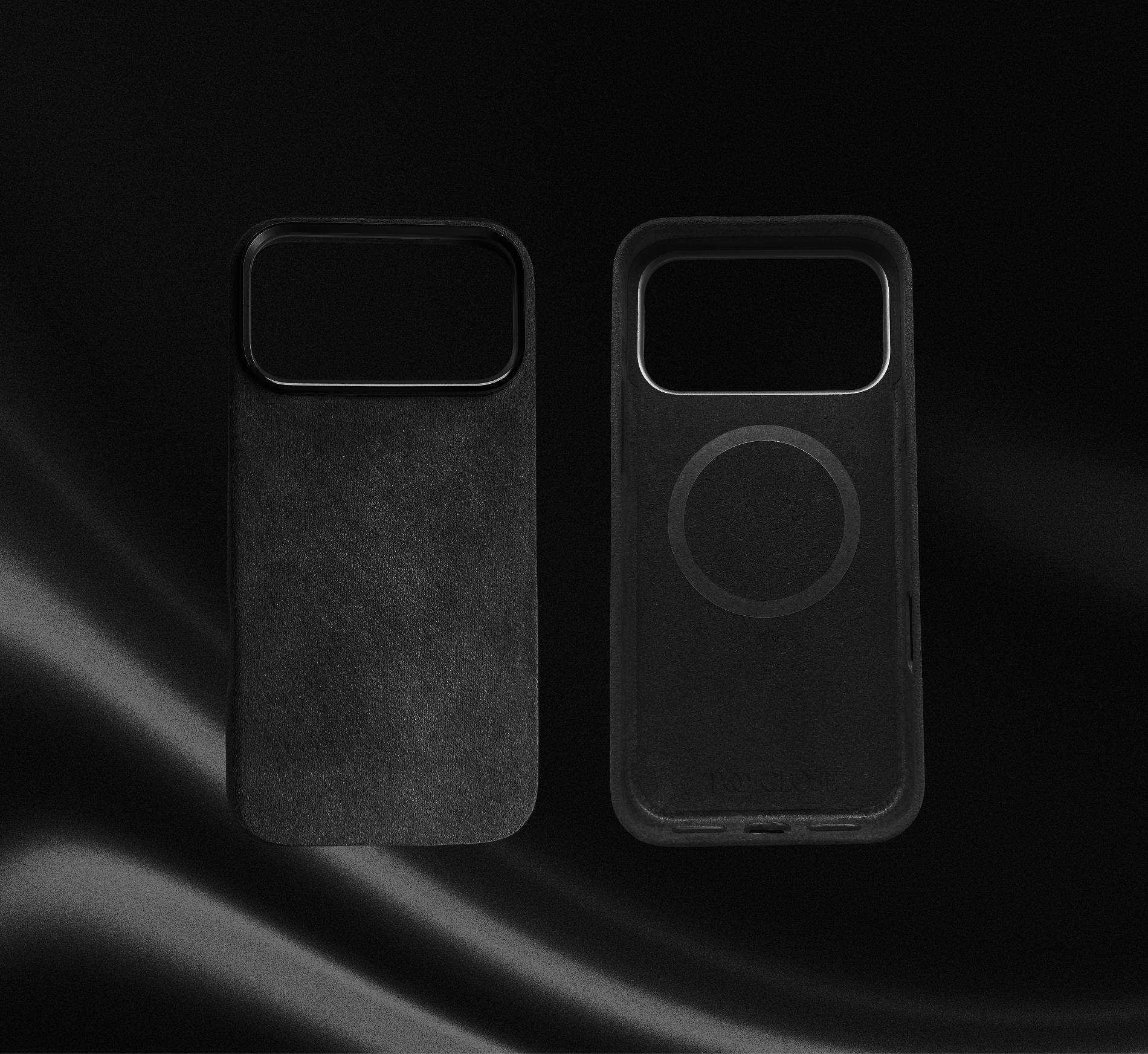 17 PRO – iPhone Alcantara® MagSafe Husă Graphite Shadow