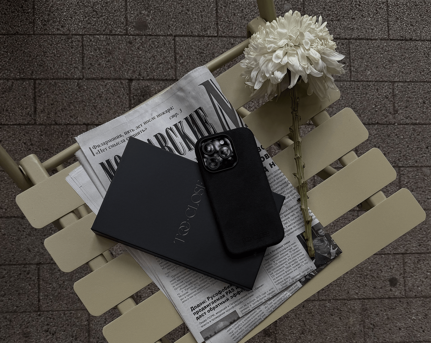 iPhone Alcantara® MagSafe Husă - Obsidian Touch - imagine 3