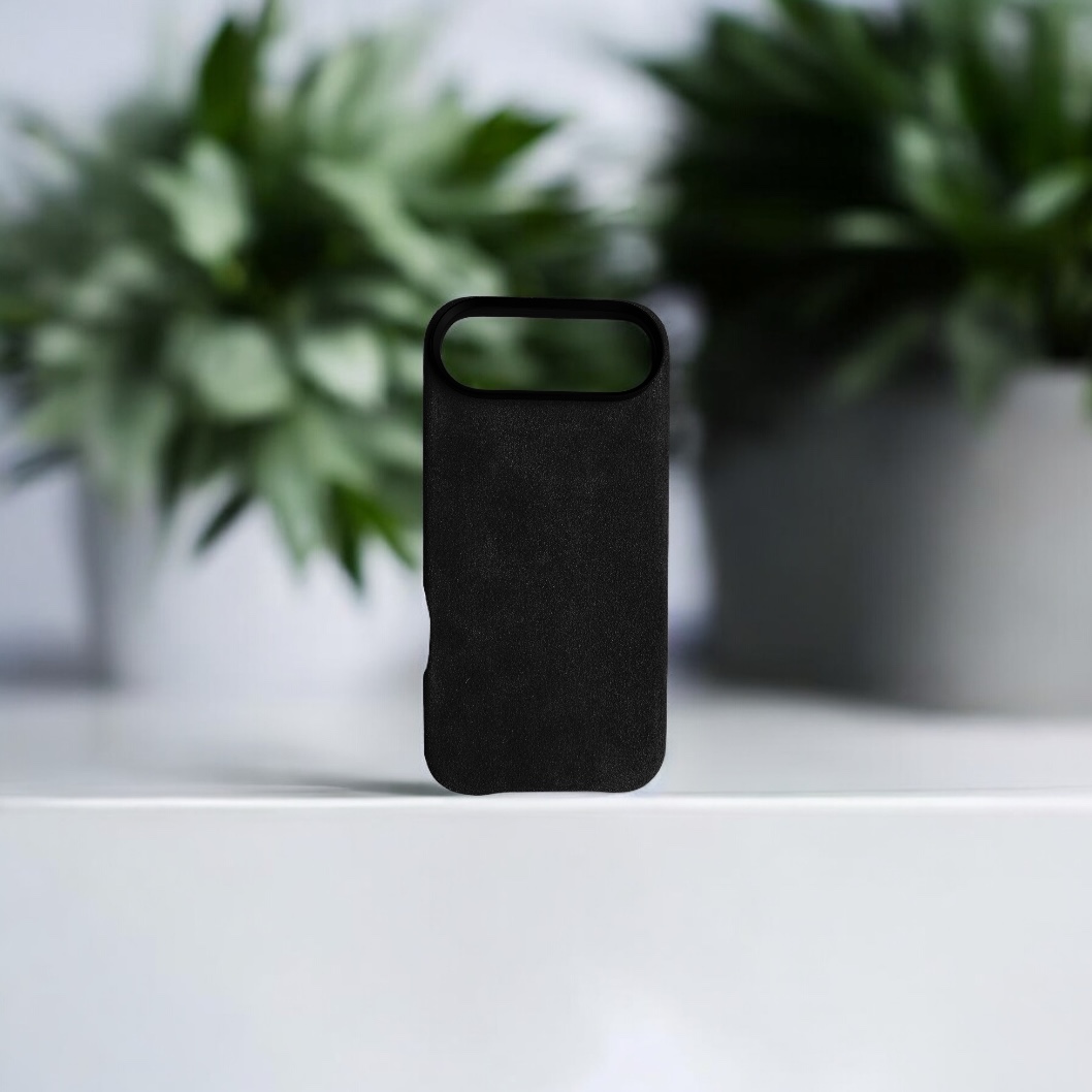 17 AIR – iPhone Alcantara® MagSafe Husă Obsidian Touch - imagine 2